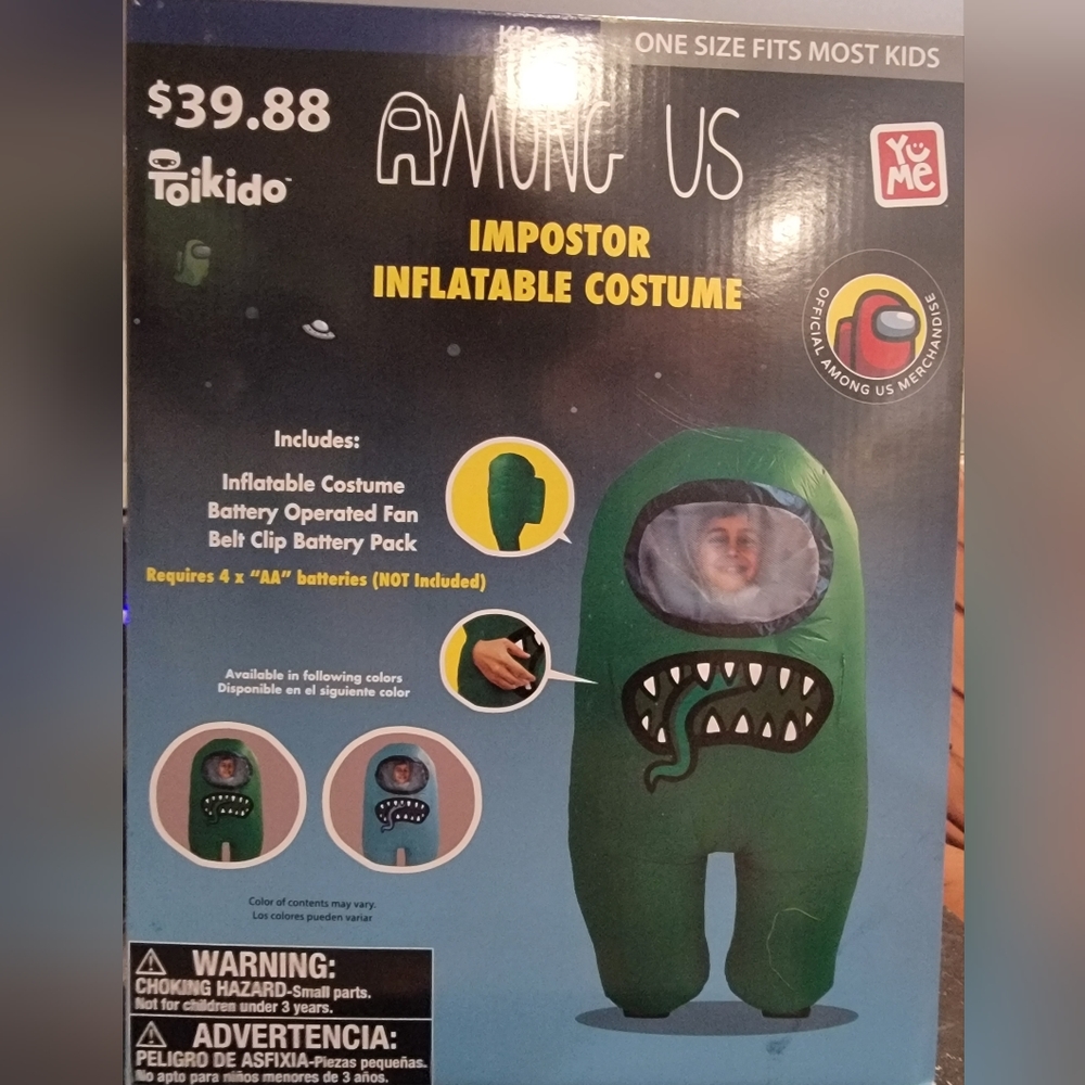 Among Us Imposter Inflatable Costume